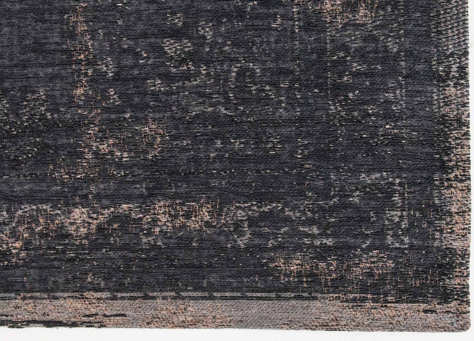 alfombras Louis De Poortere LX8263 Fading World Medaillon Mineral Black corner