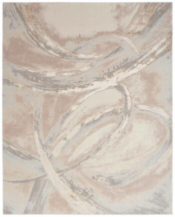 Nourison alfombra Brush Strokes BSK01 BGEGY BEIGE GREY 8x10 099446898951
