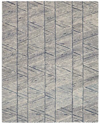 Nourison alfombra Colorado CLR01 WHTBL WHITE BLUE 8x10 099446786265