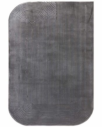 Asiatic alfombra Kuza Shape Black Charcoal